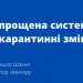 Спрощена система – карантинні зміни