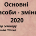 Основні засоби – зміни 2020
